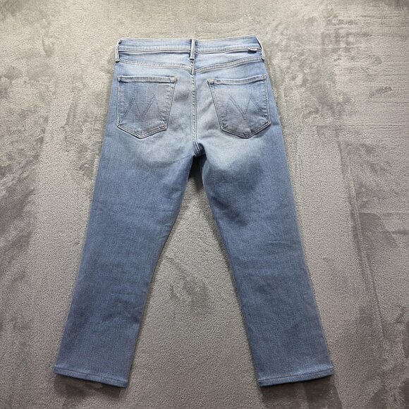 Mother Jeans Womens 30 Mid Rise Dazzler Ankle In The Blink Of An Eye Made USA - Picture 2 of 11
